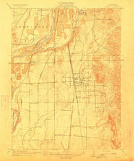 Palermo California Historical topographic map, 1:31680 scale, 7.5 X 7.5 Minute, Year 1912