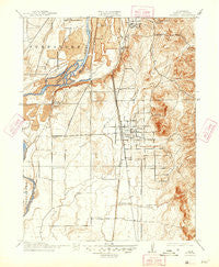 Palermo California Historical topographic map, 1:31680 scale, 7.5 X 7.5 Minute, Year 1912