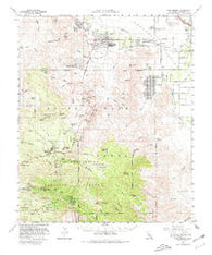 Palm Desert California Historical topographic map, 1:62500 scale, 15 X 15 Minute, Year 1959