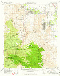 Palm Desert California Historical topographic map, 1:62500 scale, 15 X 15 Minute, Year 1959