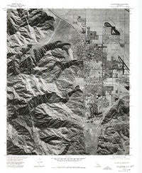 Palm Springs California Historical topographic map, 1:24000 scale, 7.5 X 7.5 Minute, Year 1975