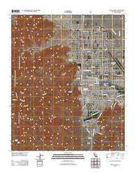 Palm Springs California Historical topographic map, 1:24000 scale, 7.5 X 7.5 Minute, Year 2012