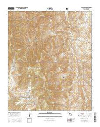 Palm View Peak California Current topographic map, 1:24000 scale, 7.5 X 7.5 Minute, Year 2015