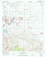 Palmdale California Historical topographic map, 1:24000 scale, 7.5 X 7.5 Minute, Year 1958