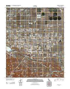 Palmdale California Historical topographic map, 1:24000 scale, 7.5 X 7.5 Minute, Year 2012