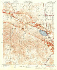 Palmdale California Historical topographic map, 1:24000 scale, 7.5 X 7.5 Minute, Year 1937