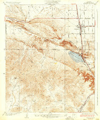 Palmdale California Historical topographic map, 1:24000 scale, 7.5 X 7.5 Minute, Year 1937