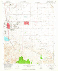 Palmdale California Historical topographic map, 1:24000 scale, 7.5 X 7.5 Minute, Year 1958