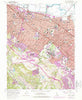 Palo Alto California Historical topographic map, 1:24000 scale, 7.5 X 7.5 Minute, Year 1961