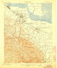 Palo Alto California Historical topographic map, 1:62500 scale, 15 X 15 Minute, Year 1899