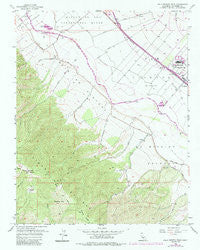 Palo Escrito Peak California Historical topographic map, 1:24000 scale, 7.5 X 7.5 Minute, Year 1956