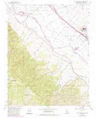 Palo Escrito Peak California Historical topographic map, 1:24000 scale, 7.5 X 7.5 Minute, Year 1956