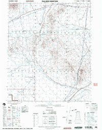 Palo Verde Mountains California Historical topographic map, 1:50000 scale, 15 X 15 Minute, Year 2002