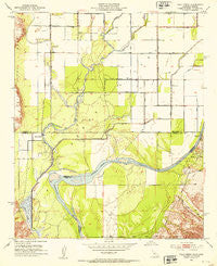 Palo Verde California Historical topographic map, 1:24000 scale, 7.5 X 7.5 Minute, Year 1952