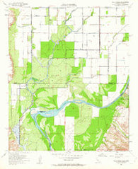 Palo Verde California Historical topographic map, 1:24000 scale, 7.5 X 7.5 Minute, Year 1952