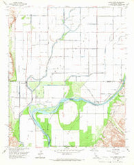 Palo Verde California Historical topographic map, 1:24000 scale, 7.5 X 7.5 Minute, Year 1965