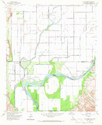 Palo Verde California Historical topographic map, 1:24000 scale, 7.5 X 7.5 Minute, Year 1965