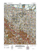 Palo Alto California Historical topographic map, 1:24000 scale, 7.5 X 7.5 Minute, Year 2012