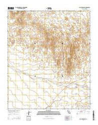 Palo Verde Peak California Current topographic map, 1:24000 scale, 7.5 X 7.5 Minute, Year 2015