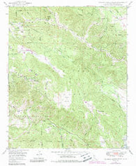 Palomar Observatory California Historical topographic map, 1:24000 scale, 7.5 X 7.5 Minute, Year 1949