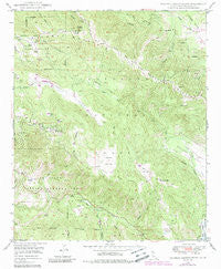 Palomar Observatory California Historical topographic map, 1:24000 scale, 7.5 X 7.5 Minute, Year 1949