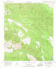 Palomar Observatory California Historical topographic map, 1:24000 scale, 7.5 X 7.5 Minute, Year 1949