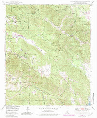 Palomar Observatory California Historical topographic map, 1:24000 scale, 7.5 X 7.5 Minute, Year 1949