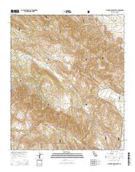Palomar Observatory California Current topographic map, 1:24000 scale, 7.5 X 7.5 Minute, Year 2015