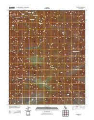 Panamint California Historical topographic map, 1:24000 scale, 7.5 X 7.5 Minute, Year 2012
