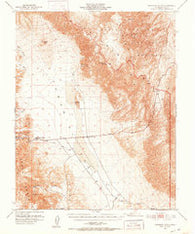 Panamint Butte California Historical topographic map, 1:62500 scale, 15 X 15 Minute, Year 1951