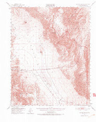 Panamint Butte California Historical topographic map, 1:62500 scale, 15 X 15 Minute, Year 1951