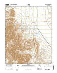 Panamint Springs California Current topographic map, 1:24000 scale, 7.5 X 7.5 Minute, Year 2015
