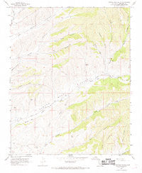 Pancho Rico Valley California Historical topographic map, 1:24000 scale, 7.5 X 7.5 Minute, Year 1967