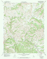 Panoche Pass California Historical topographic map, 1:24000 scale, 7.5 X 7.5 Minute, Year 1968
