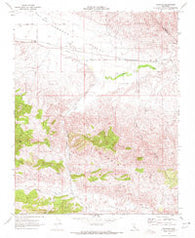 Panoche California Historical topographic map, 1:24000 scale, 7.5 X 7.5 Minute, Year 1969