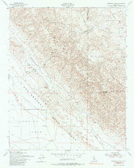 Panorama Hills California Historical topographic map, 1:24000 scale, 7.5 X 7.5 Minute, Year 1954