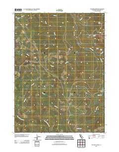 Panther Creek California Historical topographic map, 1:24000 scale, 7.5 X 7.5 Minute, Year 2012