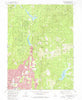 Paradise East California Historical topographic map, 1:24000 scale, 7.5 X 7.5 Minute, Year 1980
