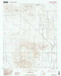 Paradise Range California Historical topographic map, 1:24000 scale, 7.5 X 7.5 Minute, Year 1996