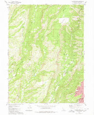 Paradise West California Historical topographic map, 1:24000 scale, 7.5 X 7.5 Minute, Year 1980