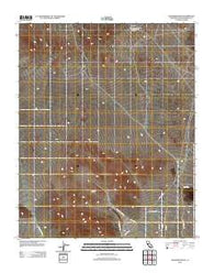 Paradise Range California Historical topographic map, 1:24000 scale, 7.5 X 7.5 Minute, Year 2012