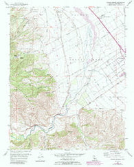 Paraiso Springs California Historical topographic map, 1:24000 scale, 7.5 X 7.5 Minute, Year 1956