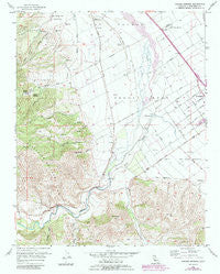 Paraiso Springs California Historical topographic map, 1:24000 scale, 7.5 X 7.5 Minute, Year 1956