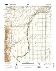 Parker SW California Current topographic map, 1:24000 scale, 7.5 X 7.5 Minute, Year 2015