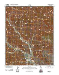 Parkfield California Historical topographic map, 1:24000 scale, 7.5 X 7.5 Minute, Year 2012