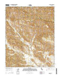 Parkfield California Current topographic map, 1:24000 scale, 7.5 X 7.5 Minute, Year 2015