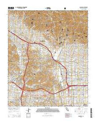 Pasadena California Current topographic map, 1:24000 scale, 7.5 X 7.5 Minute, Year 2015