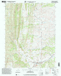 Paskenta California Historical topographic map, 1:24000 scale, 7.5 X 7.5 Minute, Year 1995