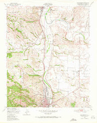 Paso Robles California Historical topographic map, 1:24000 scale, 7.5 X 7.5 Minute, Year 1948