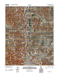 Paso Robles California Historical topographic map, 1:24000 scale, 7.5 X 7.5 Minute, Year 2012